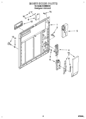 Diagram for DU8560XX2