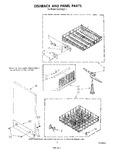 Diagram for 05 - Dishrack And Panel