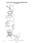 Diagram for 04 - Heater, Pump And Lower Spray Arm