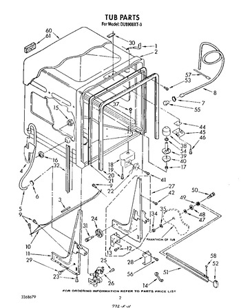 Diagram for DU8900XT3