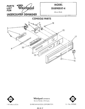 Diagram for DU8900XT4