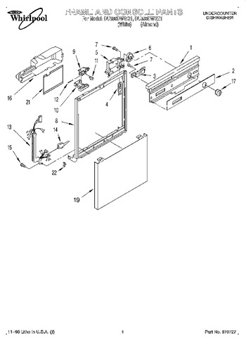 Diagram for DU890DWGZ1