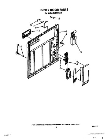 Diagram for DU8920XX0