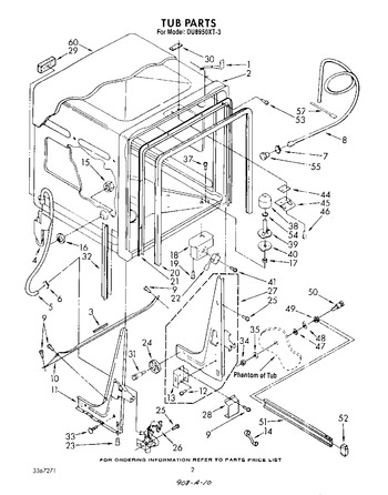 Diagram for DU8950XT3