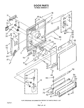 Diagram for DU8950XT3