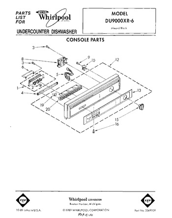 Diagram for DU9000XR6