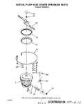 Diagram for 04 - Heater, Pump And Lower Spray Arm