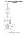 Diagram for 04 - Heater, Pump And Lower Spray Arm