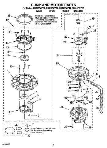 Diagram for DU915PWPQ2