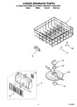 Diagram for 06 - Lower Dishrack Parts, Optional Parts (not Included)