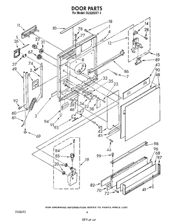 Diagram for DU9200XT1