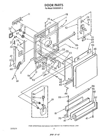 Diagram for DU9200XT3