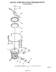 Diagram for 04 - Heater, Pump And Lower Sprayarm