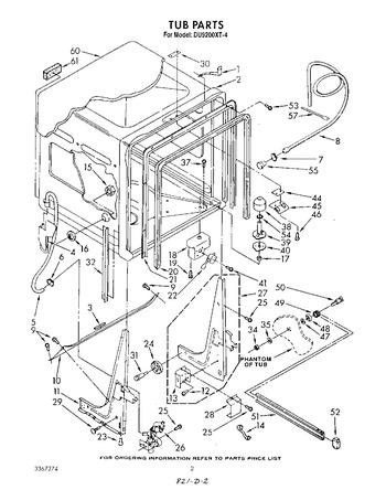 Diagram for DU9200XT4