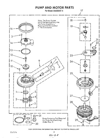 Diagram for DU9200XT4