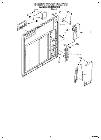 Diagram for DU925QWDB3