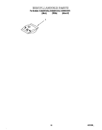 Diagram for DU925SCGZ2