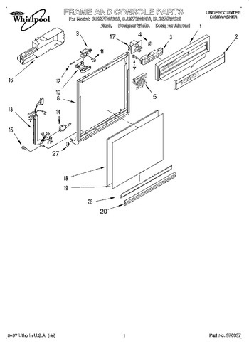 Diagram for DU927QWDZ0