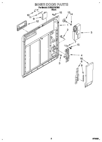 Diagram for DU930QWDB0