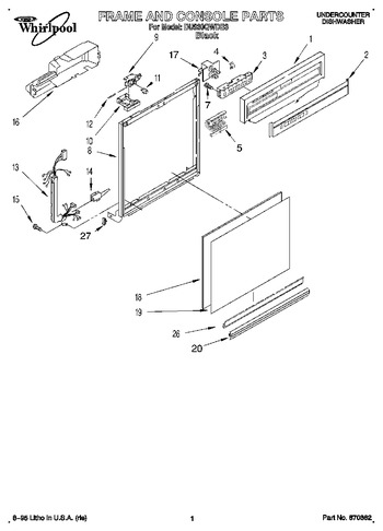 Diagram for DU930QWDB3