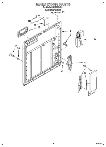 Diagram for DU9400XB1