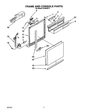 Diagram for DU9400XY1