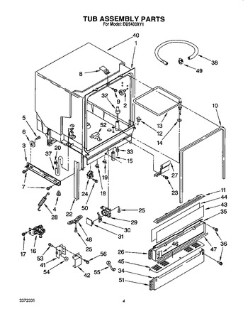 Diagram for DU9400XY1