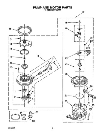 Diagram for DU9400XY1