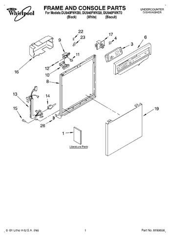 Diagram for DU940PWKB0