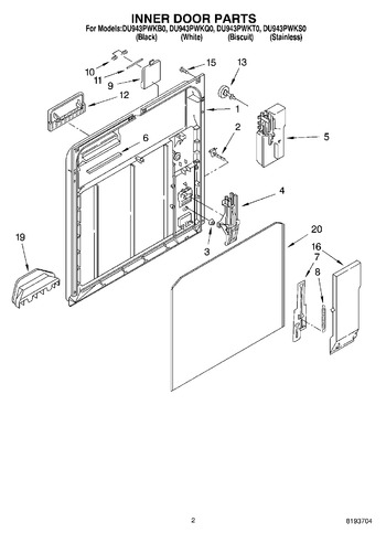 Diagram for DU943PWKQ0