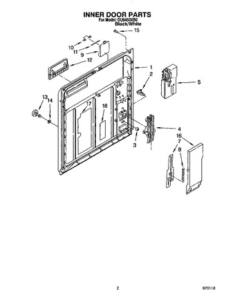 Diagram for DU9450XB0