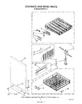 Diagram for 05 - Dish Rack And Panel