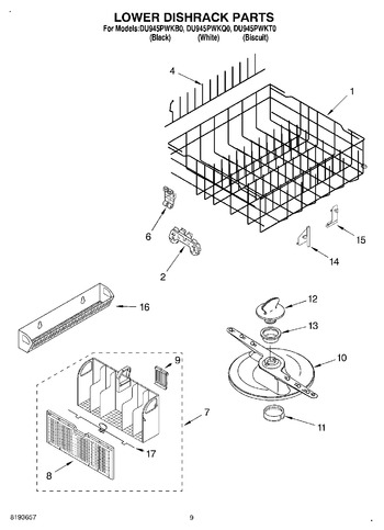 Diagram for DU945PWKT0