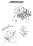 Diagram for 06 - Lower Dishrack