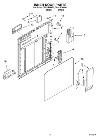 Diagram for DU951PWKB0