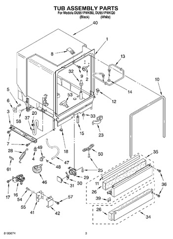 Diagram for DU951PWKB0