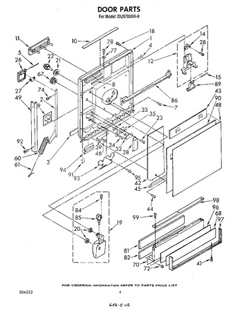 Diagram for DU9700XR0