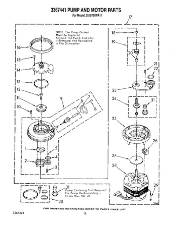 Diagram for DU9700XR2