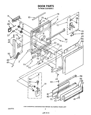 Diagram for DU9700XR3