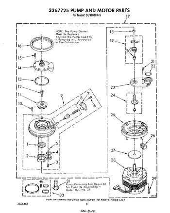 Diagram for DU9700XR5