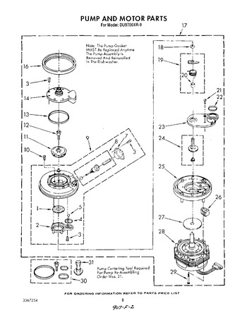 Diagram for DU9700XR9