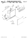 Diagram for 01 - Frame And Console Parts