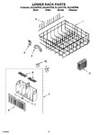 Diagram for 11 - Lower Rack Parts, Optional Parts (not Included)