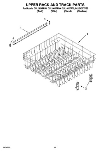 Diagram for DUL240XTPT9