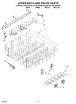 Diagram for 09 - Upper Rack And Track