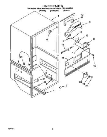 Diagram for EB21DKXAW02