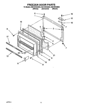 Diagram for EB21DKXAW02