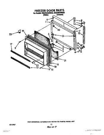 Diagram for EB22DKXWN00