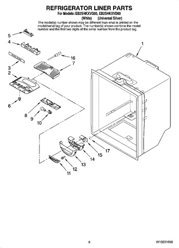 Diagram for EB2SHKXVQ00