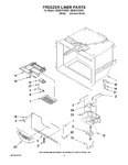 Diagram for 02 - Freezer Liner Parts